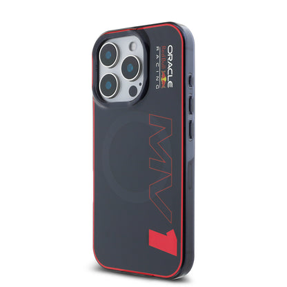 iPhone 15 Pro Max Kılıf Redbull Orjinal Lisanslı M-safe Şarj Özellikli Çift Katmanlı Sert PC Büyük Boy MV Kapak