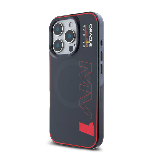 iPhone 15 Pro Max Kılıf Redbull Orjinal Lisanslı M-safe Şarj Özellikli Çift Katmanlı Sert PC Büyük Boy MV Kapak
