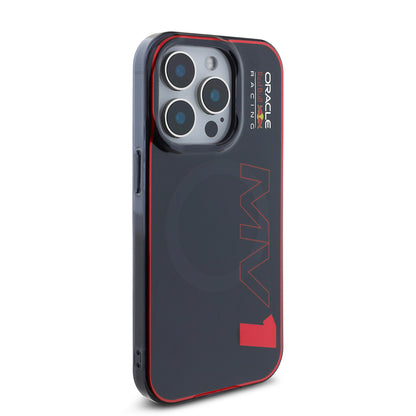 iPhone 15 Pro Max Kılıf Redbull Orjinal Lisanslı M-safe Şarj Özellikli Çift Katmanlı Sert PC Büyük Boy MV Kapak