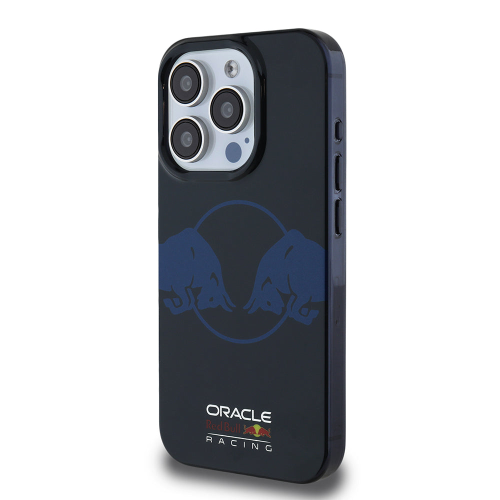 iPhone 15 Pro Max Kılıf Redbull Orjinal Lisanslı M-safe Şarj Özellikli IML Çift Boğa Baskılı Sert PC Kapak