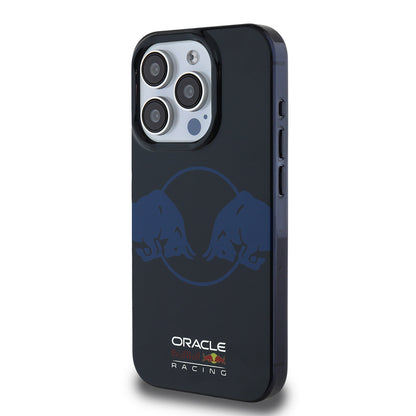 iPhone 15 Pro Max Kılıf Redbull Orjinal Lisanslı M-safe Şarj Özellikli IML Çift Boğa Baskılı Sert PC Kapak