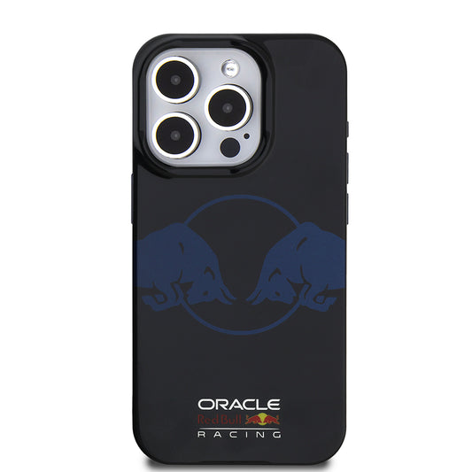 iPhone 15 Pro Max Kılıf Redbull Orjinal Lisanslı M-safe Şarj Özellikli IML Çift Boğa Baskılı Sert PC Kapak