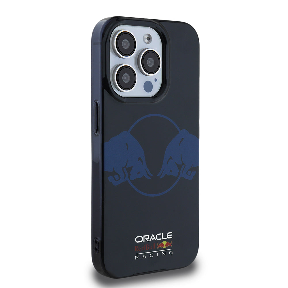 iPhone 15 Pro Max Kılıf Redbull Orjinal Lisanslı M-safe Şarj Özellikli IML Çift Boğa Baskılı Sert PC Kapak