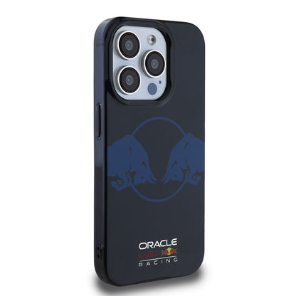 iPhone 15 Pro Max Kılıf Redbull Orjinal Lisanslı M-safe Şarj Özellikli IML Çift Boğa Baskılı Sert PC Kapak