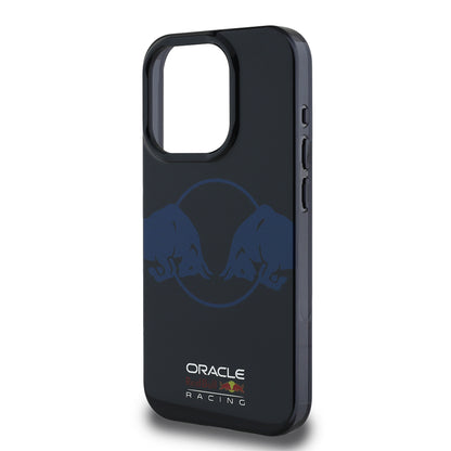 iPhone 15 Pro Max Kılıf Redbull Orjinal Lisanslı M-safe Şarj Özellikli IML Çift Boğa Baskılı Sert PC Kapak