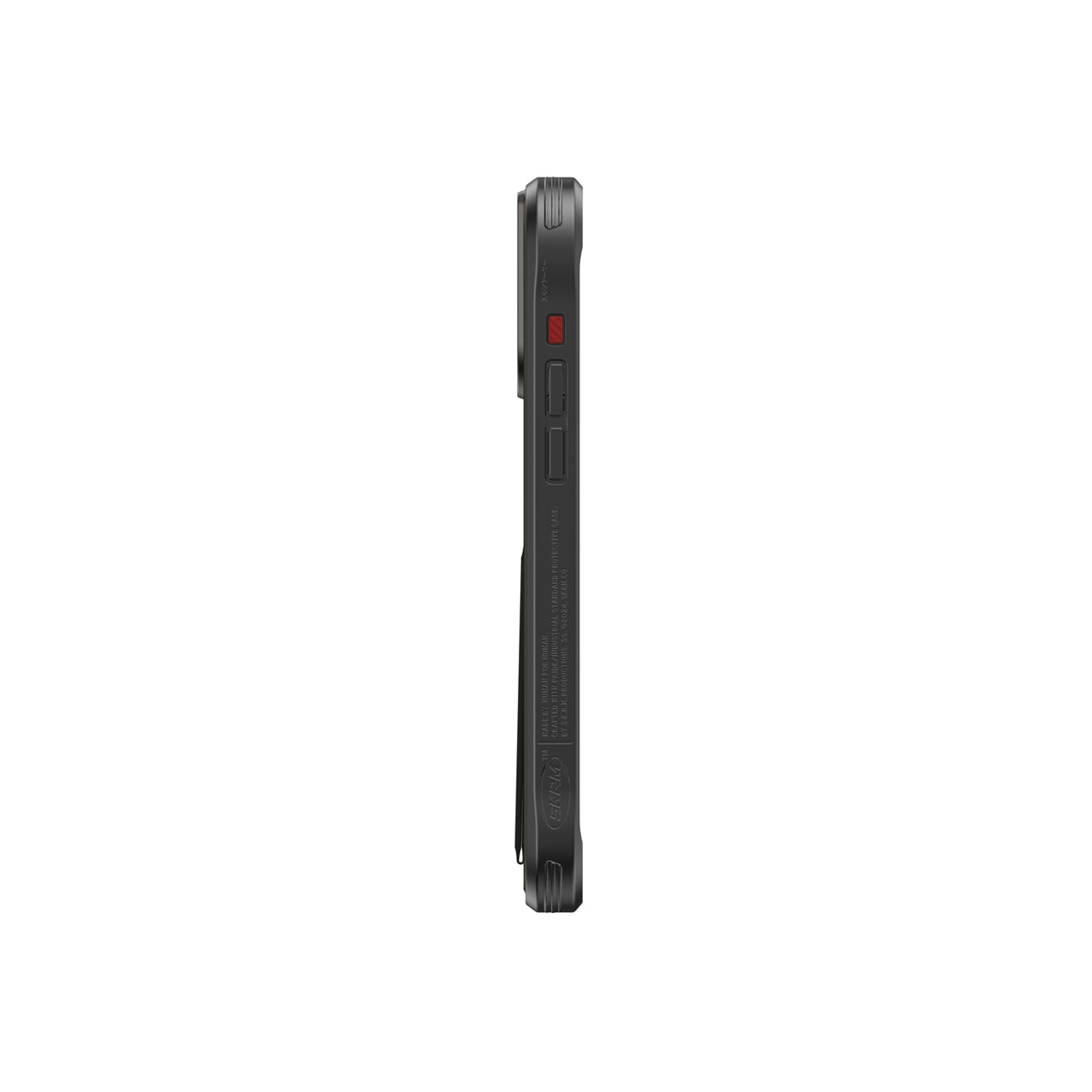 iPhone 15 Pro Max Kılıf SkinArma Desenli Airbag Tasarımlı Standlı Spunk Kapak