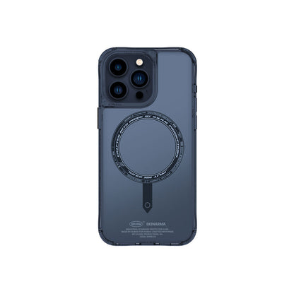 iPhone 15 Pro Max Kılıf SkinArma Şeffaf Airbag Tasarımlı M-safe Şarj Özellikli Saido Kapak