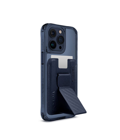iPhone 15 Pro Max Kılıf SkinArma Şeffaf M-safe Şarj Özellikli Kado Kartlıklı Saido Kapak