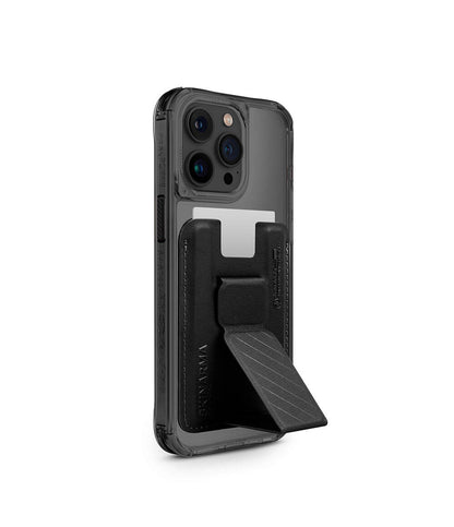 iPhone 15 Pro Max Kılıf SkinArma Şeffaf M-safe Şarj Özellikli Kado Kartlıklı Saido Kapak