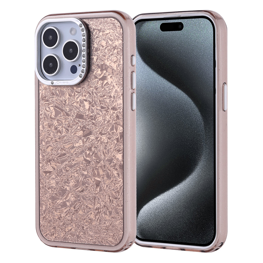 Apple iPhone 15 Pro Max Kılıf Taşlı Tasarımlı Zore Kapi Kapak