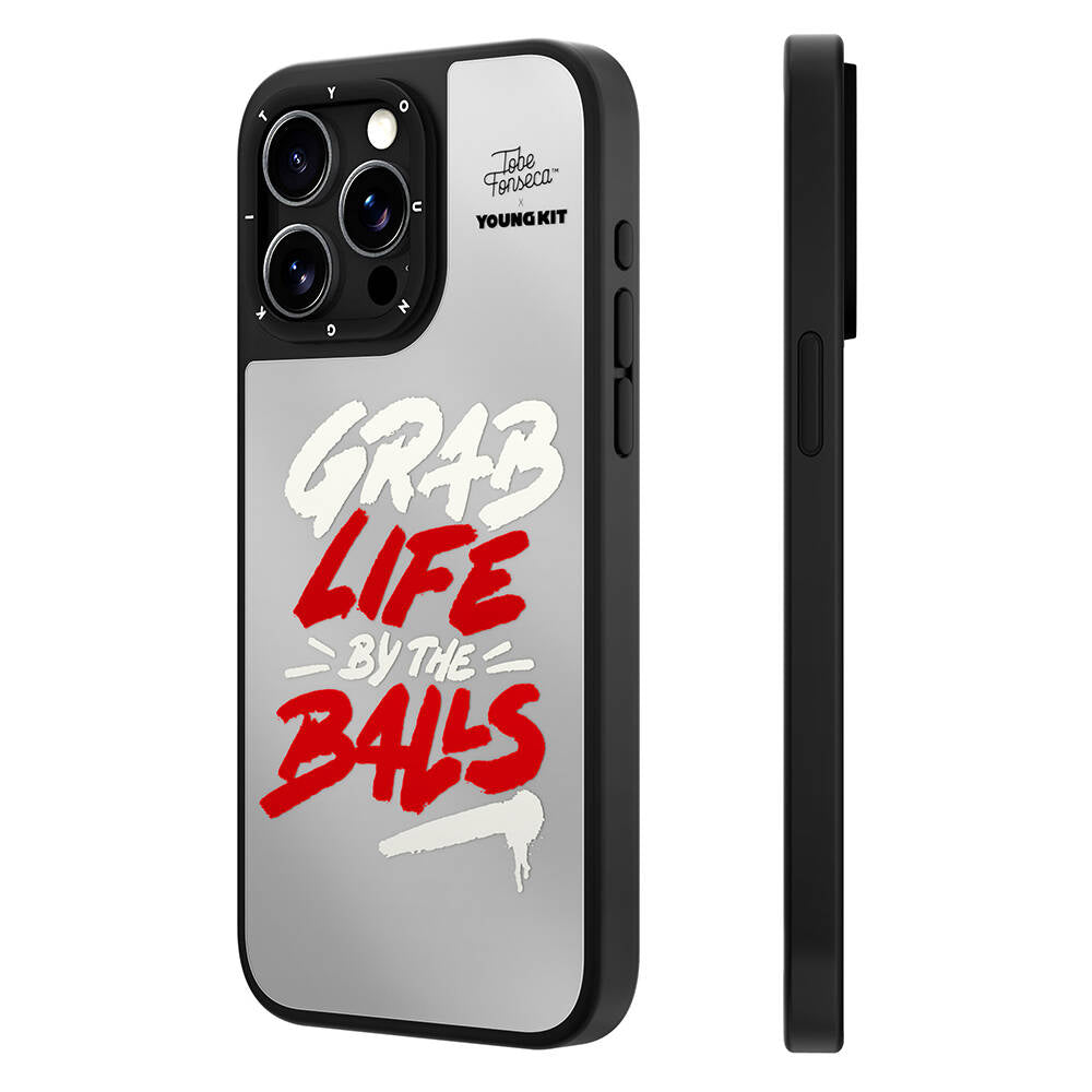 iPhone 15 Pro Max Kılıf Tobias Fonseca Tasarımlı Youngkit Mirror Kapak