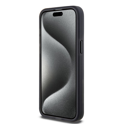 iPhone 15 Pro Max Kılıf TUMI Orjinal Lisanslı M-safe Şarj Özellikli Buzlanmış Saydam Ağ Kamuflajı Desenli Kapak