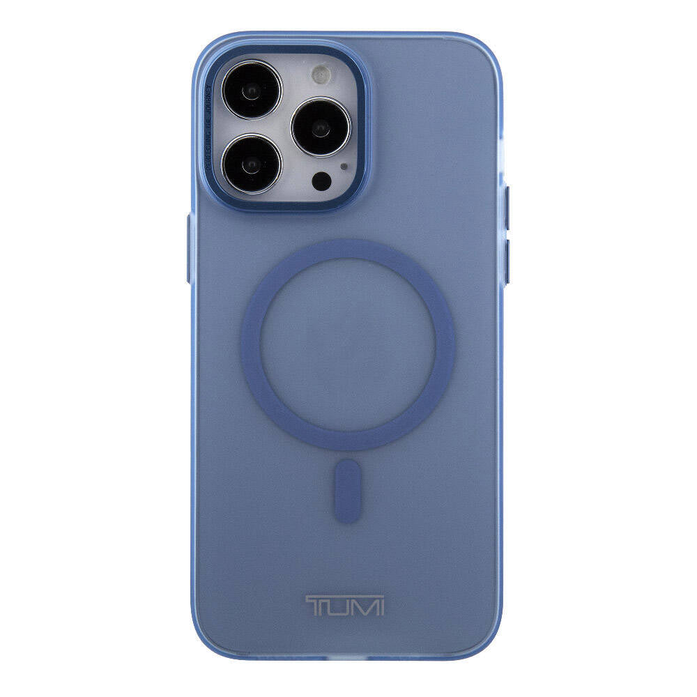 iPhone 15 Pro Max Kılıf TUMI Orjinal Lisanslı M-safe Şarj Özellikli Buzlu Mat Kapak