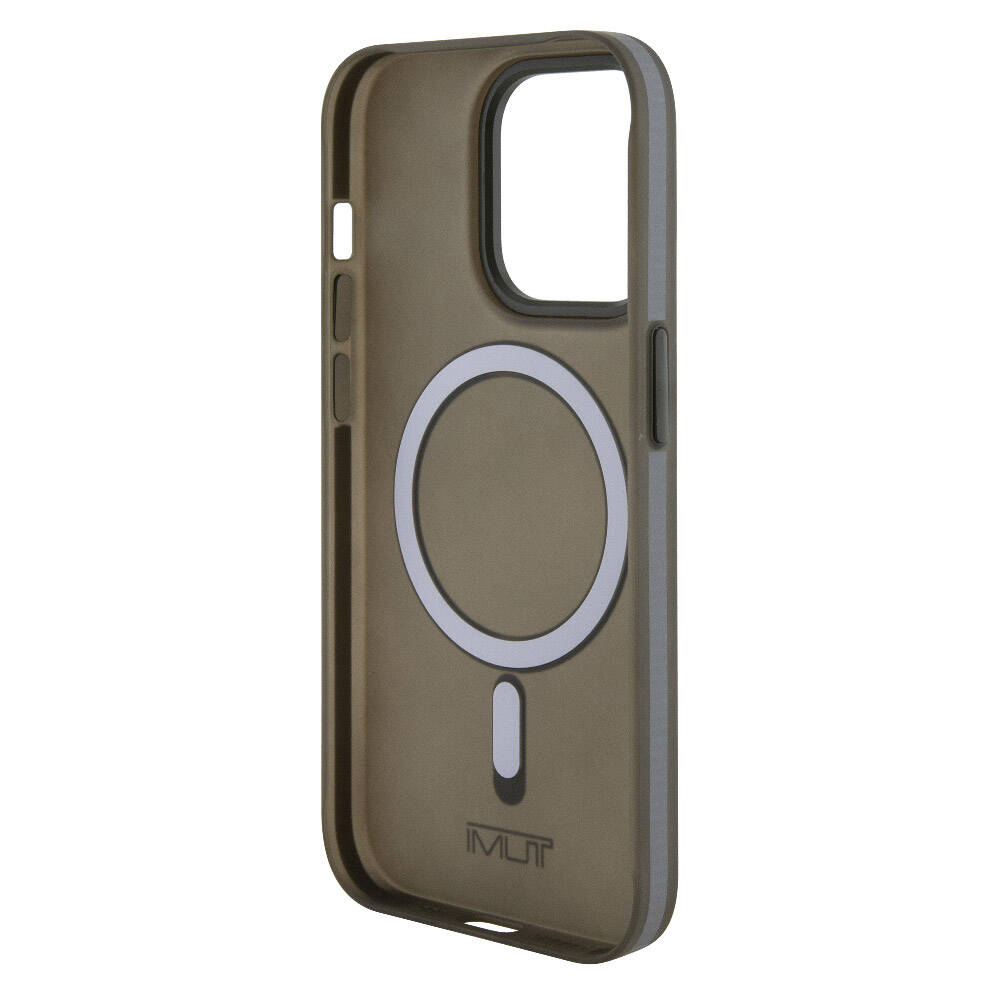 iPhone 15 Pro Max Kılıf TUMI Orjinal Lisanslı M-safe Şarj Özellikli Buzlu Mat Kapak