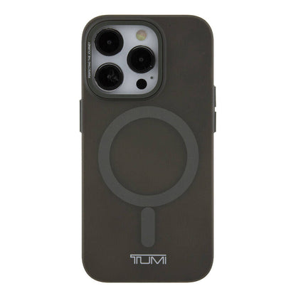 iPhone 15 Pro Max Kılıf TUMI Orjinal Lisanslı M-safe Şarj Özellikli Buzlu Mat Kapak
