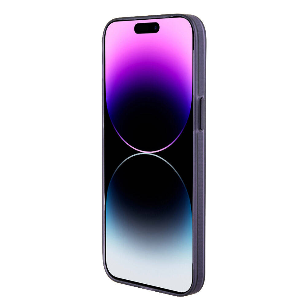 iPhone 15 Pro Max Kılıf TUMI Orjinal Lisanslı M-safe Şarj Özellikli Buzlu Mat Kapak