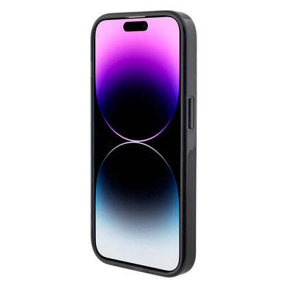 iPhone 15 Pro Max Kılıf TUMI Orjinal Lisanslı M-safe Şarj Özellikli Metal Logolu Ring Standlı Silikon Kapak