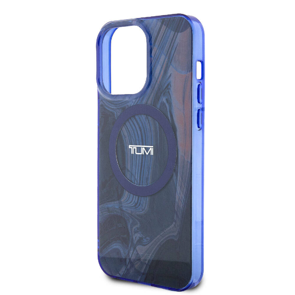 iPhone 15 Pro Max Kılıf TUMI Orjinal Lisanslı M-safe Şarj Özellikli PC TPU Çift Katmanlı Sıvı Baskılı Kapak