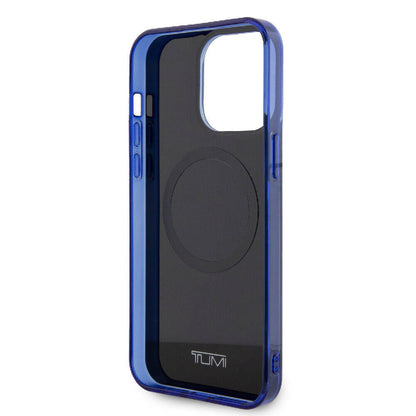 iPhone 15 Pro Max Kılıf TUMI Orjinal Lisanslı M-safe Şarj Özellikli PC TPU Çift Katmanlı Sıvı Baskılı Kapak