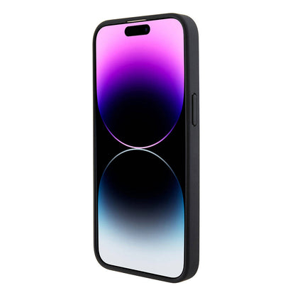 iPhone 15 Pro Max Kılıf U.S. Polo Assn. Orjinal Lisanslı Deri Şeritli Logo Dizayn Kapak