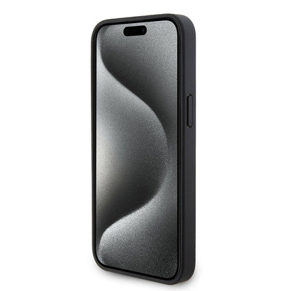 iPhone 15 Pro Max Kılıf U.S. Polo Assn. Orjinal Lisanslı Üç Renk Şerit Tasarımlı Baskı Logolu Kapak