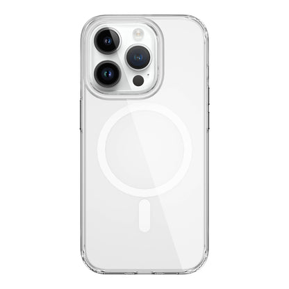 iPhone 15 Pro Max Kılıf Wiwu FYY-014 M-safe Şarj Özellikli Şeffaf Kapak