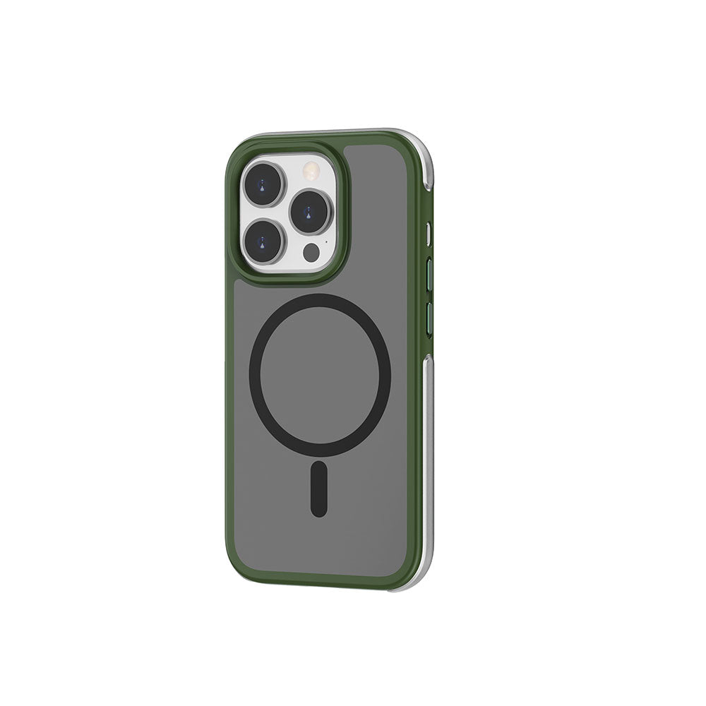 iPhone 15 Pro Max Kılıf Wiwu ZKK-012 M-safe Şarj Özellikli Air Cushion Kapak