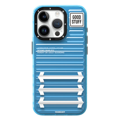 iPhone 15 Pro Max Kılıf YoungKit Luggage FireFly Serisi Kapak