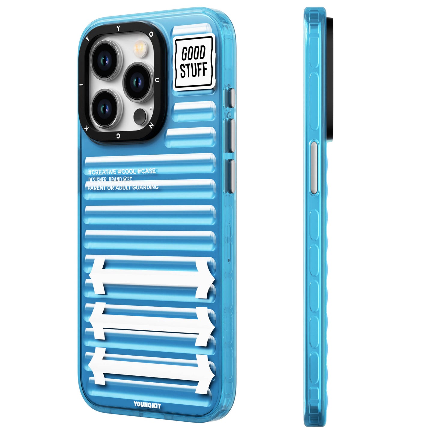 iPhone 15 Pro Max Kılıf YoungKit Luggage FireFly Serisi Kapak