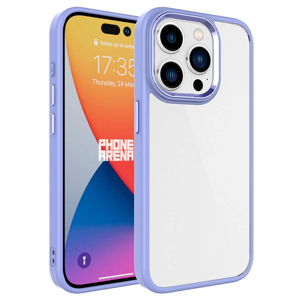 Apple iPhone 15 Pro Max Kılıf Zore Krom Kapak