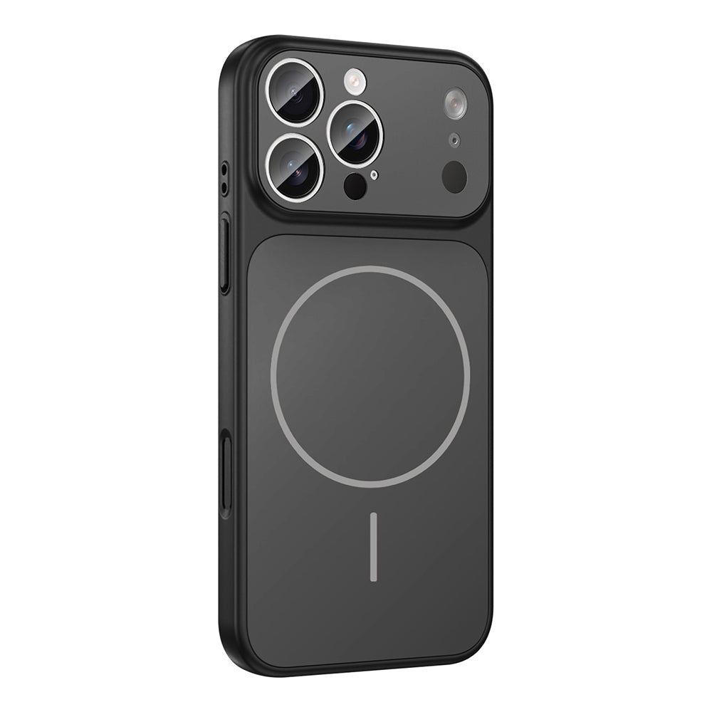 Apple iPhone 15 Pro Max Kılıf Zore M-Safe Şarj Özellikli Kamera Korumalı Formen Kapak