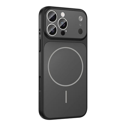 Apple iPhone 15 Pro Max Kılıf Zore M-Safe Şarj Özellikli Kamera Korumalı Formen Kapak