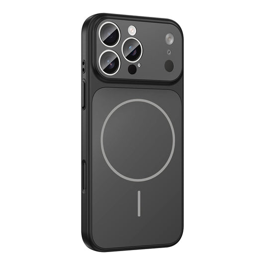 Apple iPhone 15 Pro Max Kılıf Zore M-Safe Şarj Özellikli Kamera Korumalı Formen Kapak