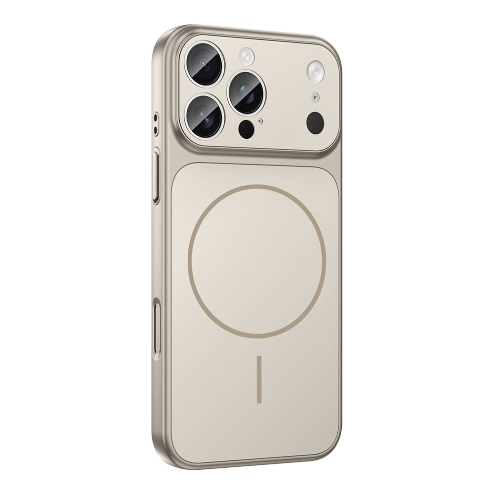 Apple iPhone 15 Pro Max Kılıf Zore M-Safe Şarj Özellikli Kamera Korumalı Formen Kapak