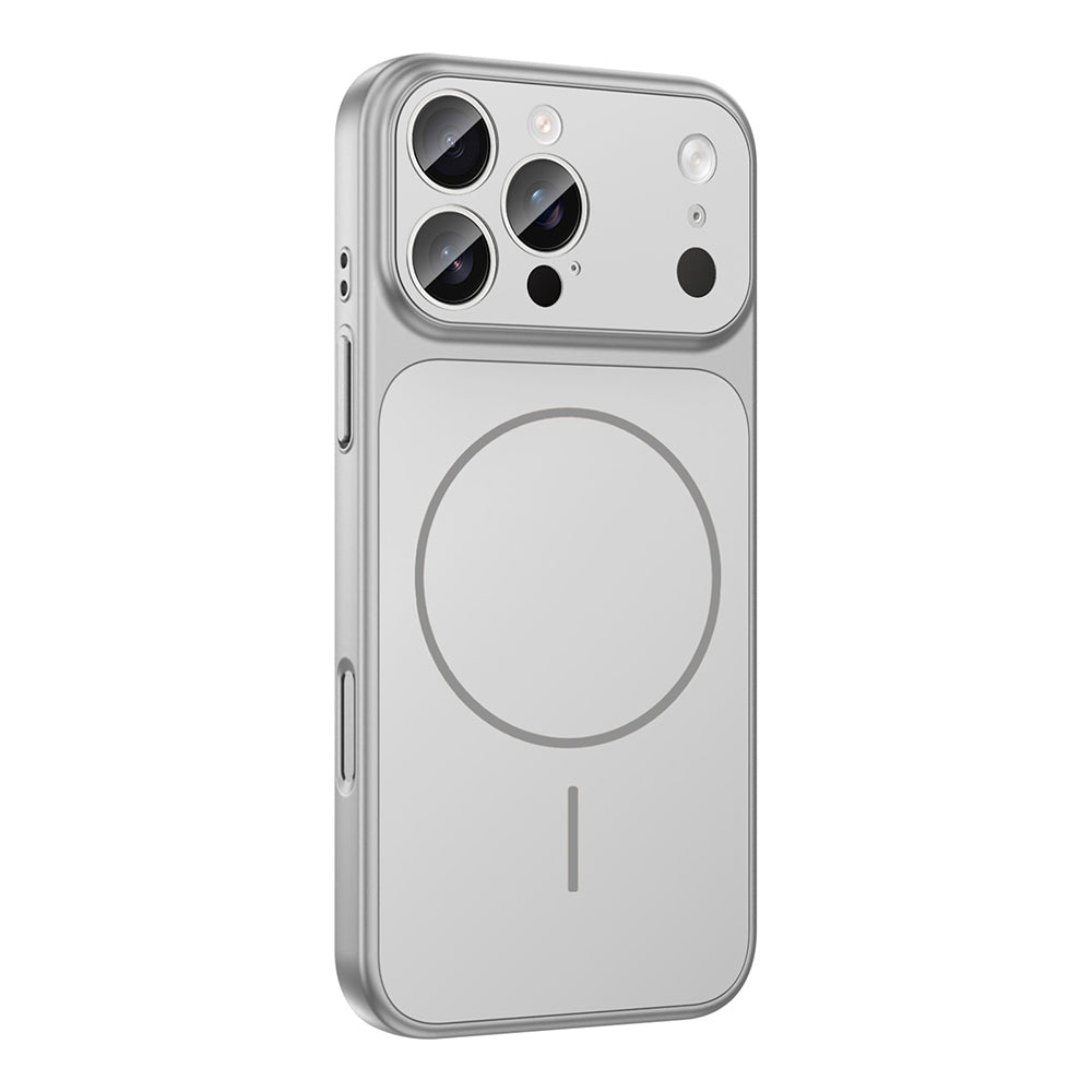 Apple iPhone 15 Pro Max Kılıf Zore M-Safe Şarj Özellikli Kamera Korumalı Formen Kapak