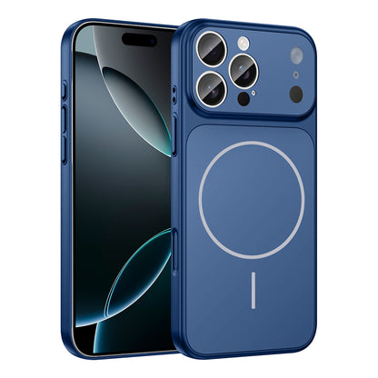 Apple iPhone 15 Pro Max Kılıf Zore M-Safe Şarj Özellikli Kamera Korumalı Formen Kapak
