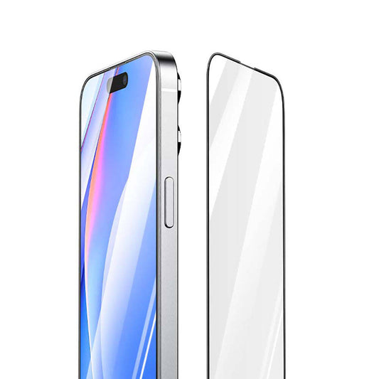 iPhone 15 Pro Max Recci RSP-A05SD 3D HD Full Transparan Temperli Cam Ekran Koruyucu