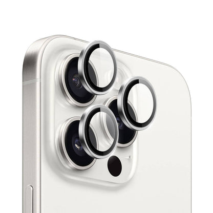 iPhone 15 Pro Max Wiwu LG-004 PVD Lens Guard Metal Kamera Lens Koruyucu