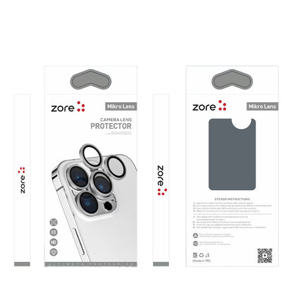 Apple iPhone 15 Pro Max Zore Mikro Kamera Lens Koruyucu
