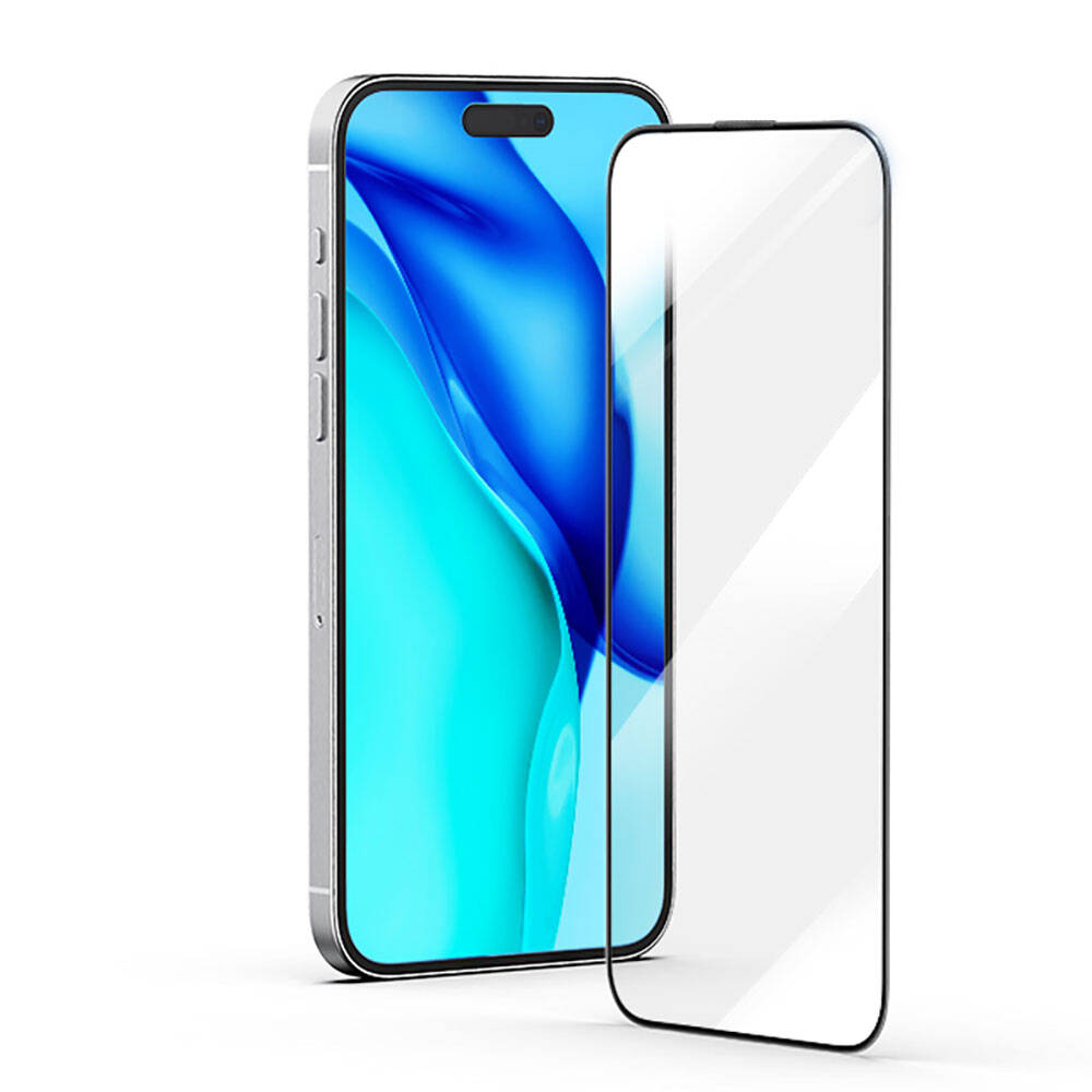 iPhone 15 Recci RSP-A20HD Full Transparan Temperli Cam Ekran Koruyucu
