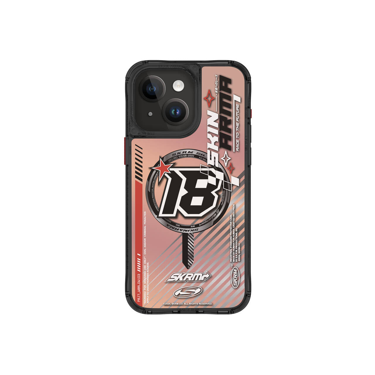 iPhone 15 SkinArma M-safe Şarj Özellikli Sticker Yapıştırmalı Drift Kapak