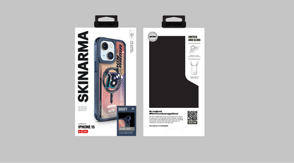 iPhone 15 SkinArma M-safe Şarj Özellikli Sticker Yapıştırmalı Drift Kapak