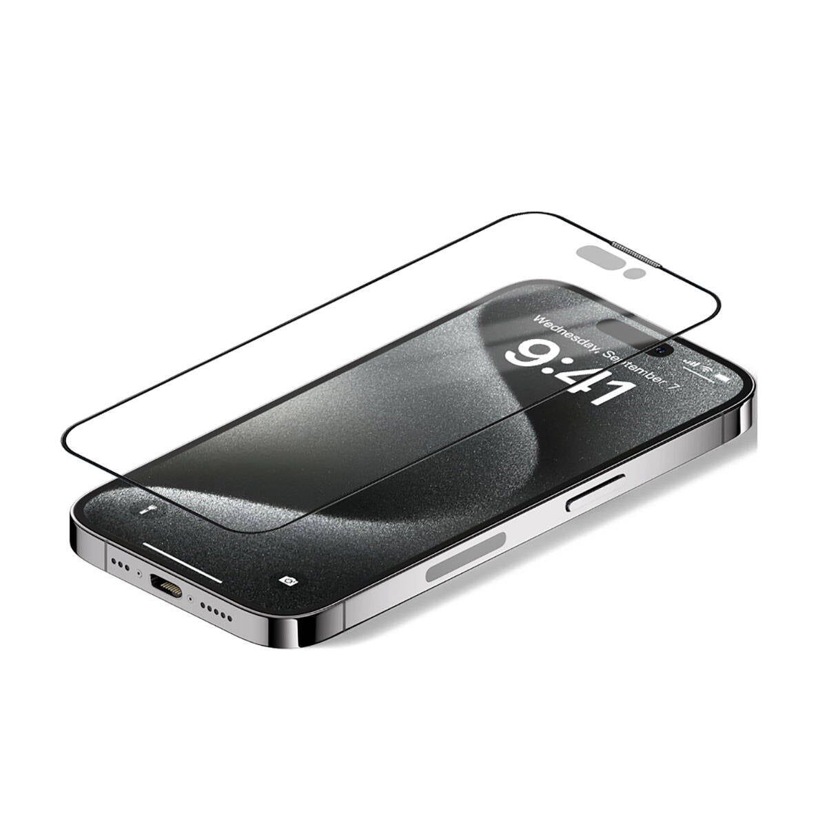 iPhone 15 Wiwu iVista Screen Matte Ultra Güçlü Temperli Mat Ekran Koruyucu