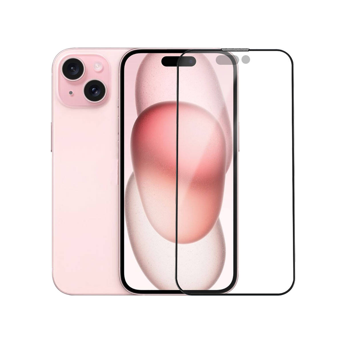 iPhone 15 Wiwu iVista Screen Matte Ultra Güçlü Temperli Mat Ekran Koruyucu