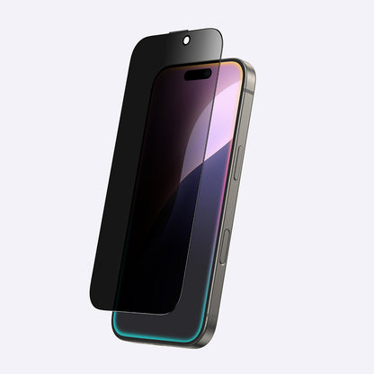 iPhone 16 Amazingthing Radix Privacy Parmak İzi Bırakmayan Temperli Cam Ekran Koruyucu