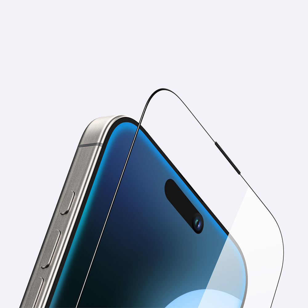 iPhone 16 Amazingthing Titan Parmak İzi Bırakmayan Temperli Cam Ekran Koruyucu