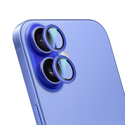 iPhone 16 CaseWorld Alloy Serisi Oleofobik Anti Reflective Kamera Lens Koruyucu