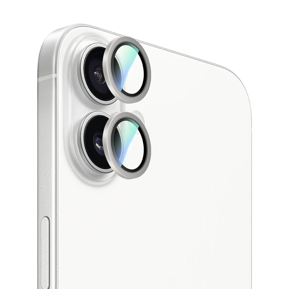 iPhone 16 CaseWorld Alloy Serisi Oleofobik Anti Reflective Kamera Lens Koruyucu