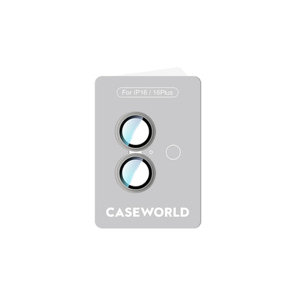 iPhone 16 CaseWorld Alloy Serisi Oleofobik Anti Reflective Kamera Lens Koruyucu
