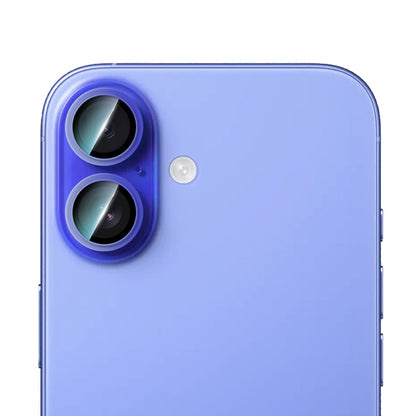 iPhone 16 CaseWorld Alloy Two-Color Serisi Lens Koruyucu